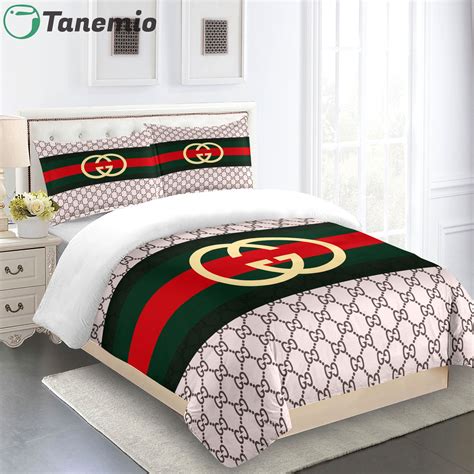 gucci bed sheet in italian|gucci bedding set queen.